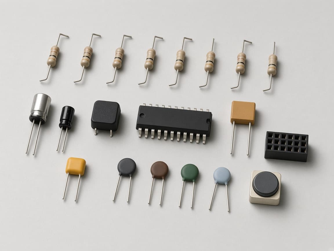 Electronic components for a BOM specification